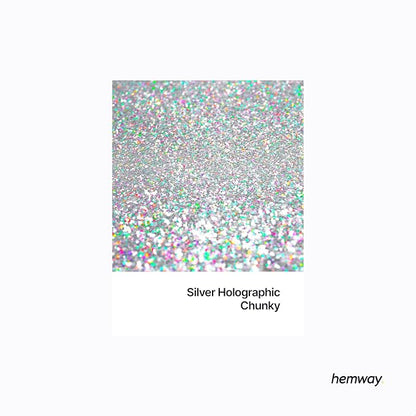 Hemway Polyurethane & Epoxy Resin Glitter 100g / 3.5oz Metallic Crystal Flake - Image 2