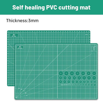 Headley Tools Thickened 24 x 36 Inch Self Healing Sewing Cutting Mat, A1 Rotary - Image 4