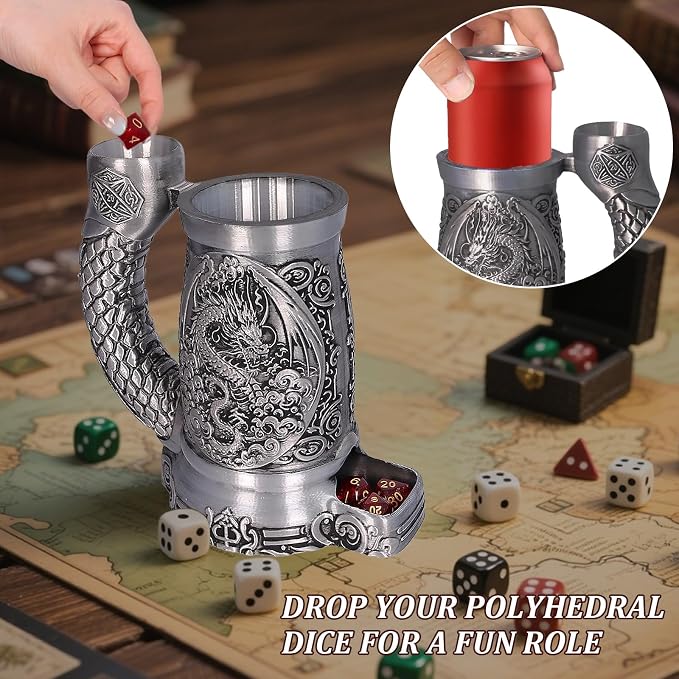 Dice Tower Mug, Dice Rolling Tower, Comes - Image 4