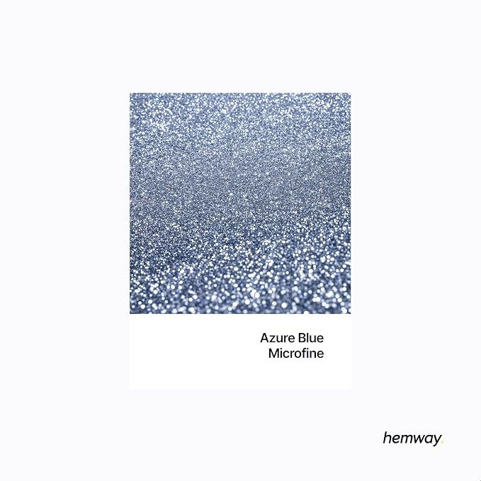 Hemway Polyurethane & Epoxy Resin Glitter 100g / 3.5oz Metallic Crystal Flake - Image 2
