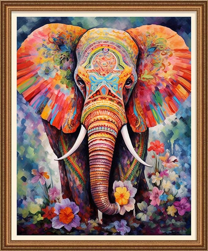 Disnesart Cross Stitch Stamped Full Embroidery Kits DIY 11CT Cotton Thread by Unknown