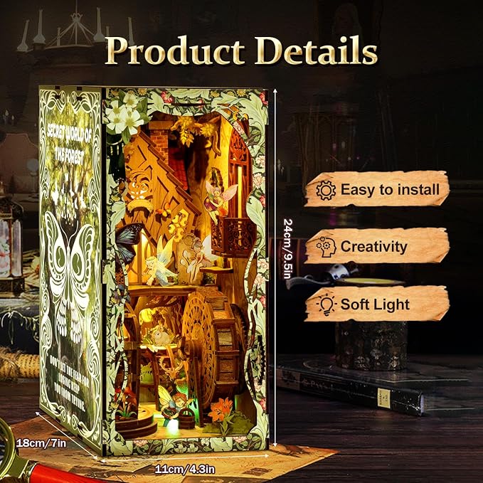 Book Nook Kit for Adult - Image 2