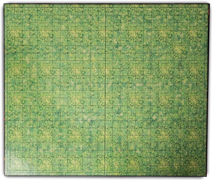Hexers Role-Playing Game Board Mat, Square Grid Terrains, 8 Different terrains - Image 9