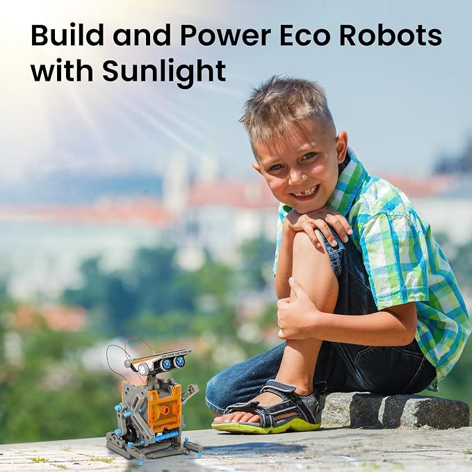 Sillbird 12-in-1 Solar Robot Building Kit STEM Gift - Image 3