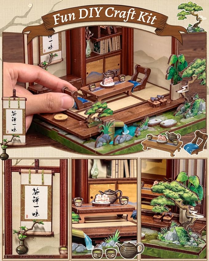 CUTEBEE Book Nook Kit - Image 4
