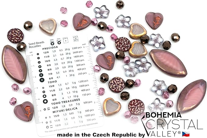 45+ pcs of Focal Glass Bead Mix - Image 2