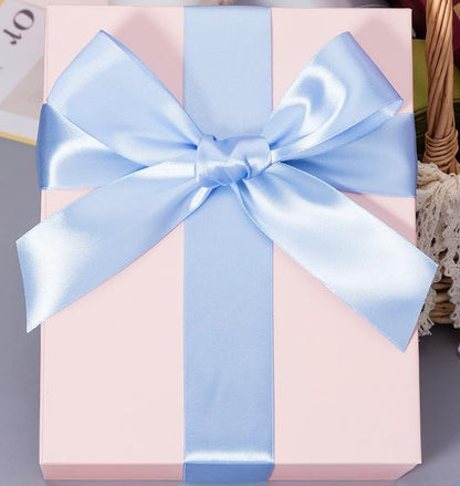 1 1/2 Inch Sky Blue Solid Satin Ribbon, 50 Yards Craft Fabric Ribbon - Image 5