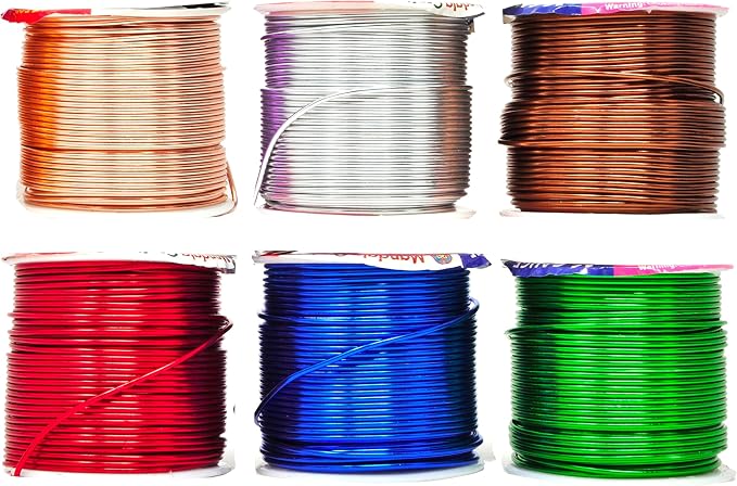 Mandala Crafts 16 Gauge Anodized Aluminum Craft Wire by MandalaCrafts