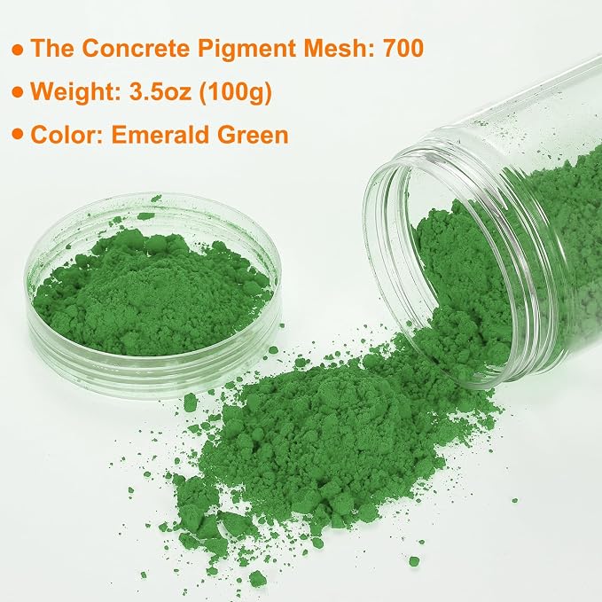 HARFINGTON Iron Oxide Powder Concrete Pigment 700 Mesh 3.5oz Iron Oxide Grout - Image 2