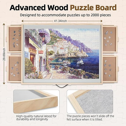 ALL4JIG 2000 Pieces Rotating Puzzle Board - Image 2