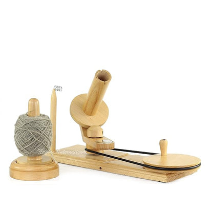 Wooden Handcrafted Heavy Duty Wooden Yarn Ball Winder - Image 6