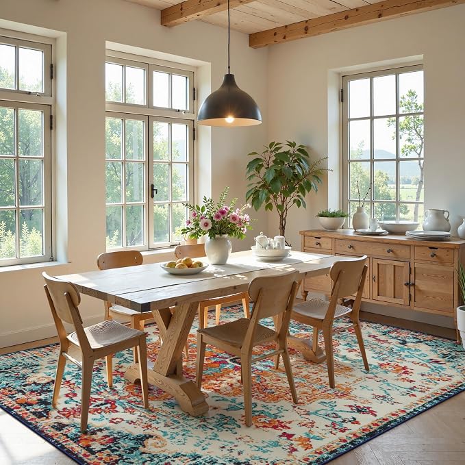 Lahome Area Rugs 9x12 Living Room Rug, Large Boho 9 x 12 Area Rugs - Image 2