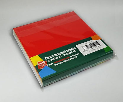 Standard 6 Inch One Sided 23 Colors 300 Sheets Square Easy Fold Premium - Image 5