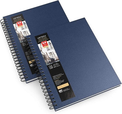 ARTEZA ARTZ-9156 Watercolor-Paper, 9x12-inch-2 Pack by ARTEZA