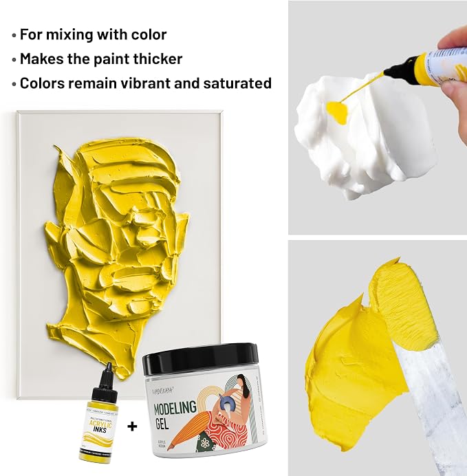 Kamenskaya Gel Medium for Acrylic Paint - Image 5