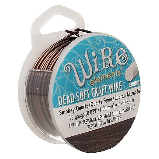 The Beadsmith Wire Elements Craft Wire – Tarnish Resistant, Soft Temper by TheBeadsmith