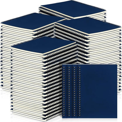 Yahenda 72 Pcs Spiral Notebook Bulk A5 Journal Lined 8.3'' x 5.5'' Writing by Yahenda