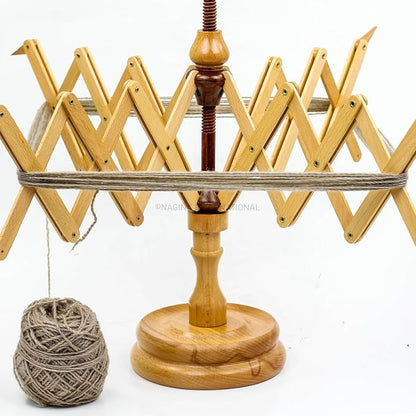 Wooden Handcrafted Heavy Duty Wooden Yarn Ball Winder - Image 7