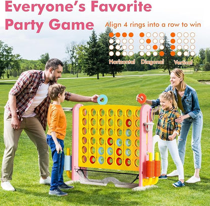 Giant 4 in a Row Connect Game - Image 2