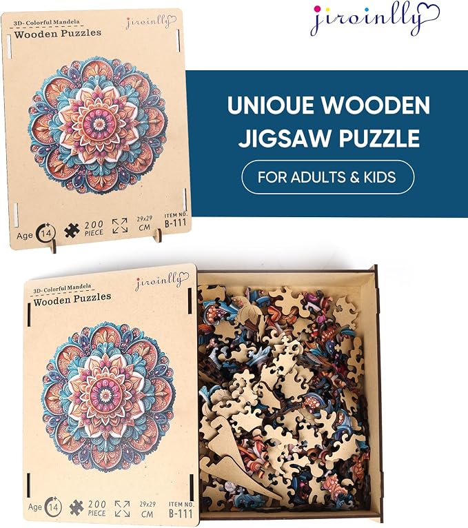 Wooden Jigsaw Puzzles, Mandela Wooden Puzzles - Image 6