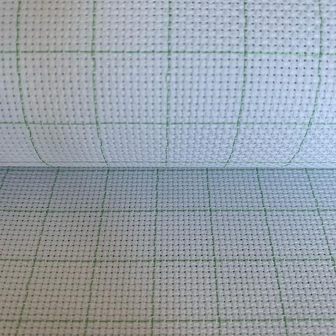14CT Easy Count Thread Grid Aida Cloth Embroidery Cross Stitch Fabric, W59 x L20 - Image 3