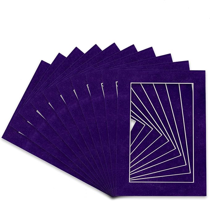 Pack of Ten Acid Free 11x14 Mats Bevel Cut by Poster+Palooza