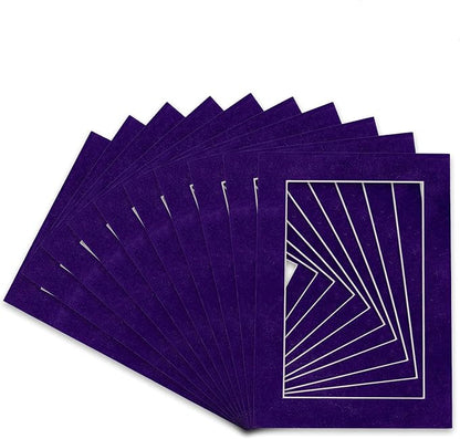 Pack of TEN 11x14 Mats Bevel Cut by Poster+Palooza