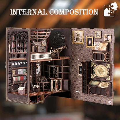 Book Nook Kits for Adults, 3D Printed DIY Miniature House Kit Astronomical - Image 5
