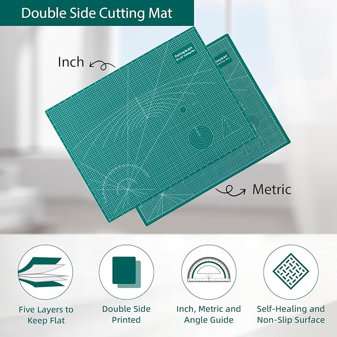 Falling in Art Self Healing Cutting Mat, 18x24" Cutting Mats - Image 4
