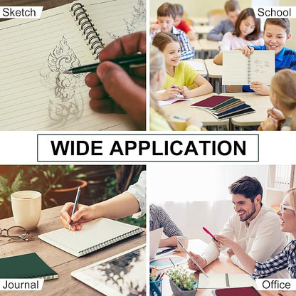 Spiral Notebook Bulk A5 College Ruled Journals Notebooks Lined 8.3 x 5.5 Inch - Image 4