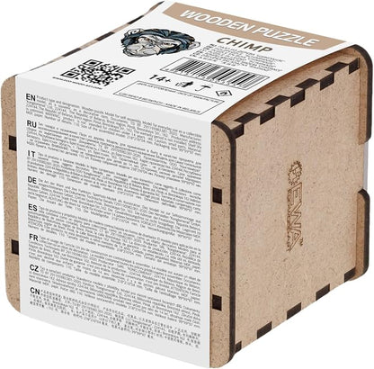 EWA Home Décor – Chimp Small 110 Pieces – Wooden Jigsaw Puzzle - Image 4