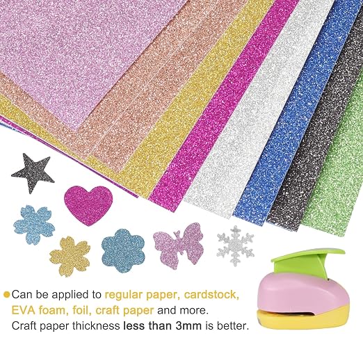 6 Pcs Colorful Craft Hole Punch - Image 4