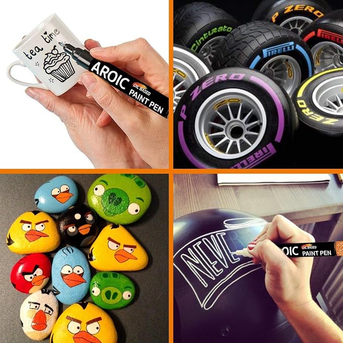 36 Pack Oil-Based Paint Pens for Rock Painting - Image 6