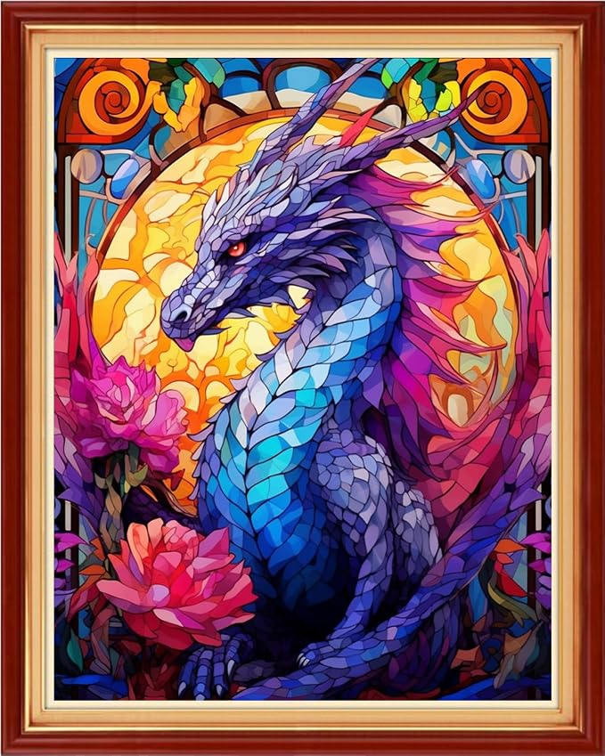 Magxvouy Cross Stitch Kits Stamped Full Range of Embroidery Kits, Cross Stitch by MagxvouyCrossStitchKits