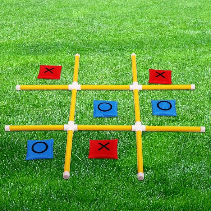 OTTARO Giant Tic Tac Toe Game Outdoor Indoor by OTTARO