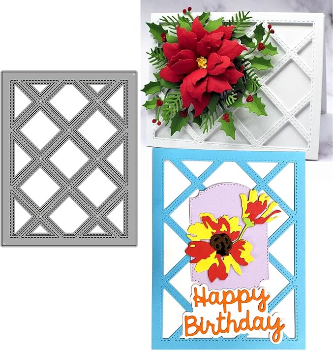 Mvchifay Cutting Dies for Card Making Metal Die-Cuts Scrapbooking Tool Hollow - Image 2