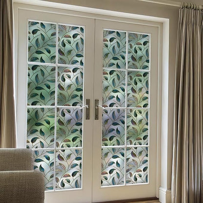 DKTIE Window Privacy Film Frosted Glass Static Cling UV Sun Blocking Heat - Image 4
