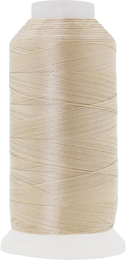 Mandala Crafts Cream Heavy Duty Thread by MandalaCrafts
