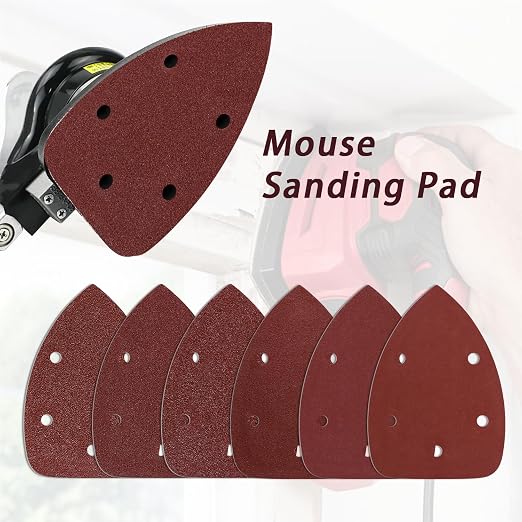 100-Pack Mouse Sandpaper for Mouse Detail Sanders, - Image 6