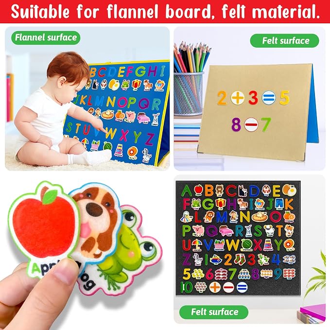 Felt Learning Letters and Numbers - Image 3