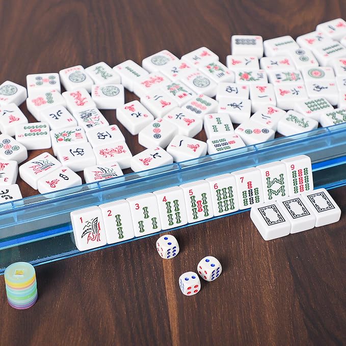 ZGME American Mahjong Set, 166 White Tiles - Image 5