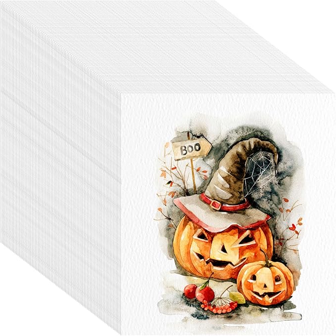 150 Sheets 100% Cotton Watercolor Paper Bulk -140LB/300GSM Art Paper-9 x 12 - Image 9