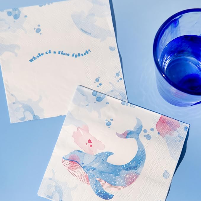 80 pcs Premium Designer Cocktail Beverage Napkins, 3-Ply 5 x 5-inches - Image 7
