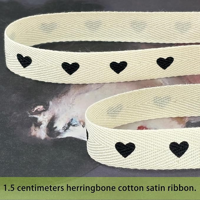 Cotton Herringbone Ribbon - Image 5
