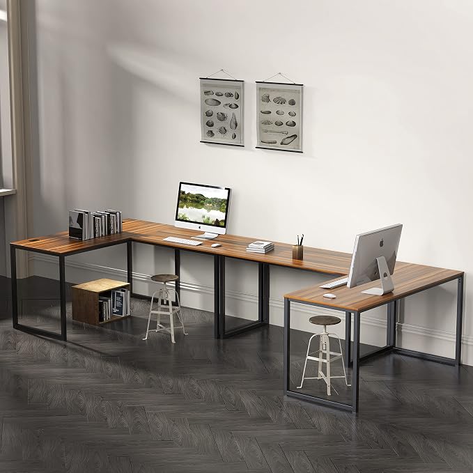 SHW Mission 48-Inch Home Office Computer Desk - Image 6