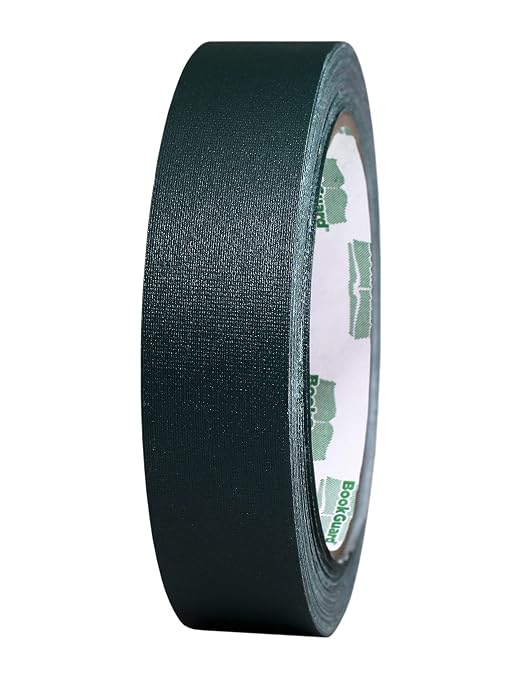 BookGuard 1 Inch Premium Bookbinding Repair Cloth Tape, 15 Yard Roll, Forest by ChromaLabel