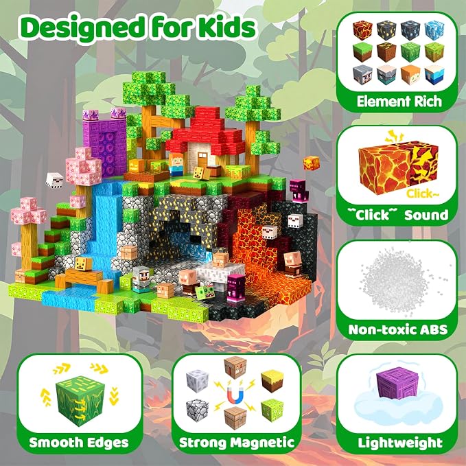 300 PCS Magnetic Blocks - Image 3