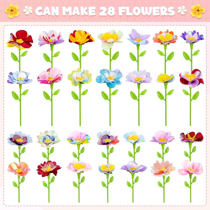 DIY Fabric Flower Bouquets Toys Accessories - Image 3