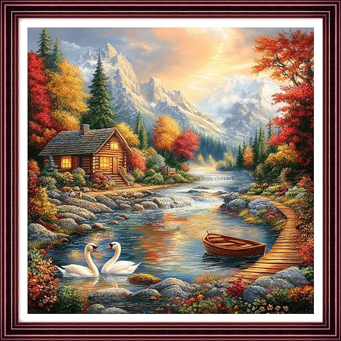 Redxing Stamped Cross Stitch Kits Full Range of Embroidery Starter Kits- by RedxingStampedCrossStitchK