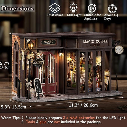 TuKIIE DIY Miniature Dollhouse Kit - Image 4